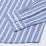 Firenje Blue Stripes Linen Shirt - John Ellies