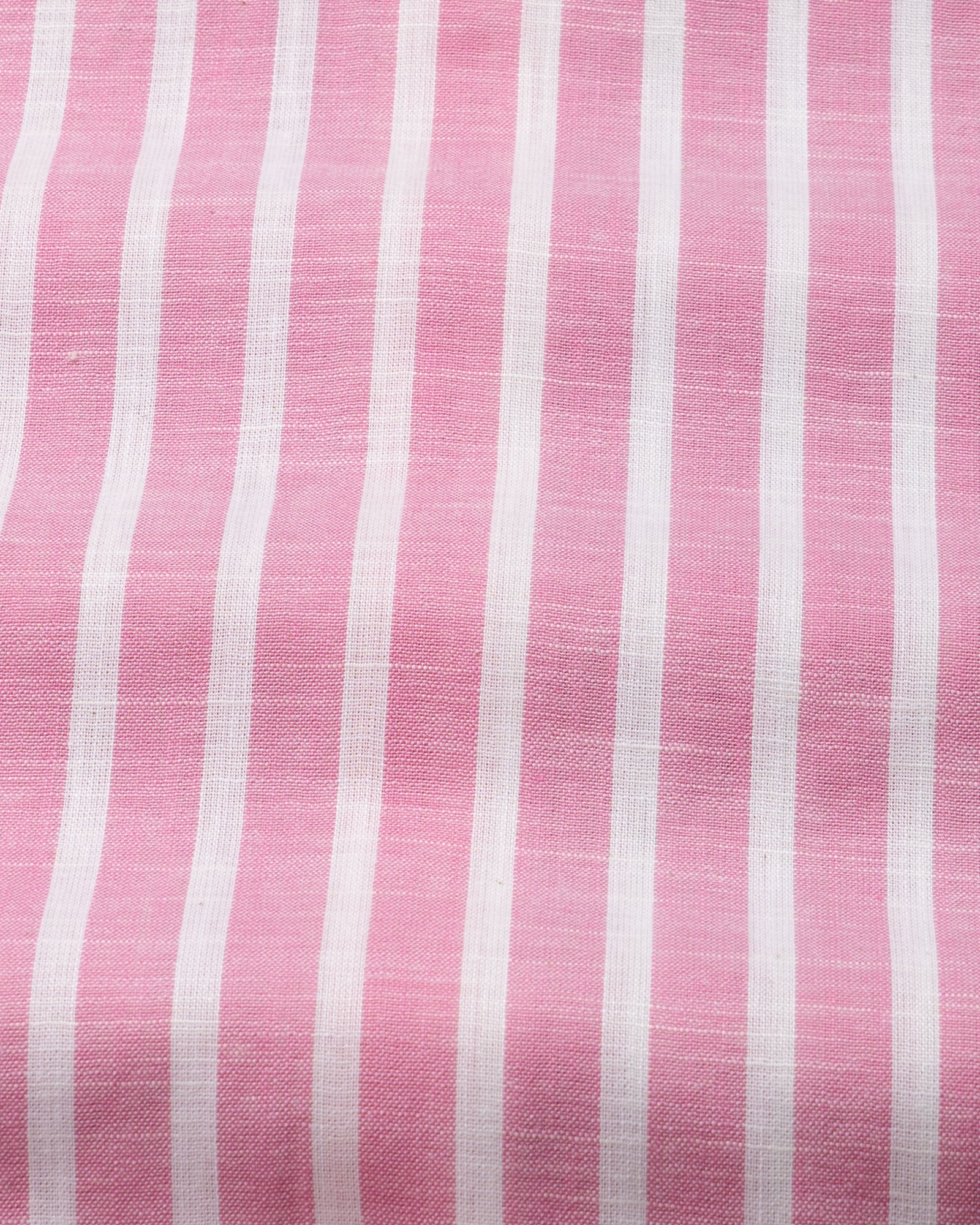 Firenje Pink Stripes Linen Shirt - John Ellies