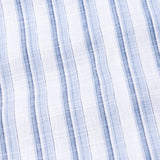 Firenje Steel Blue Stripes Linen Shirt - John Ellies