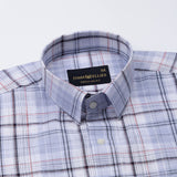 Vender Lavender Check Linen Shirt - John Ellies