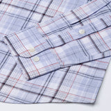Vender Lavender Check Linen Shirt - John Ellies
