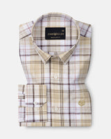 Vender Yellow Check Linen Shirt