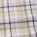 Vender Yellow Check Linen Shirt - John Ellies
