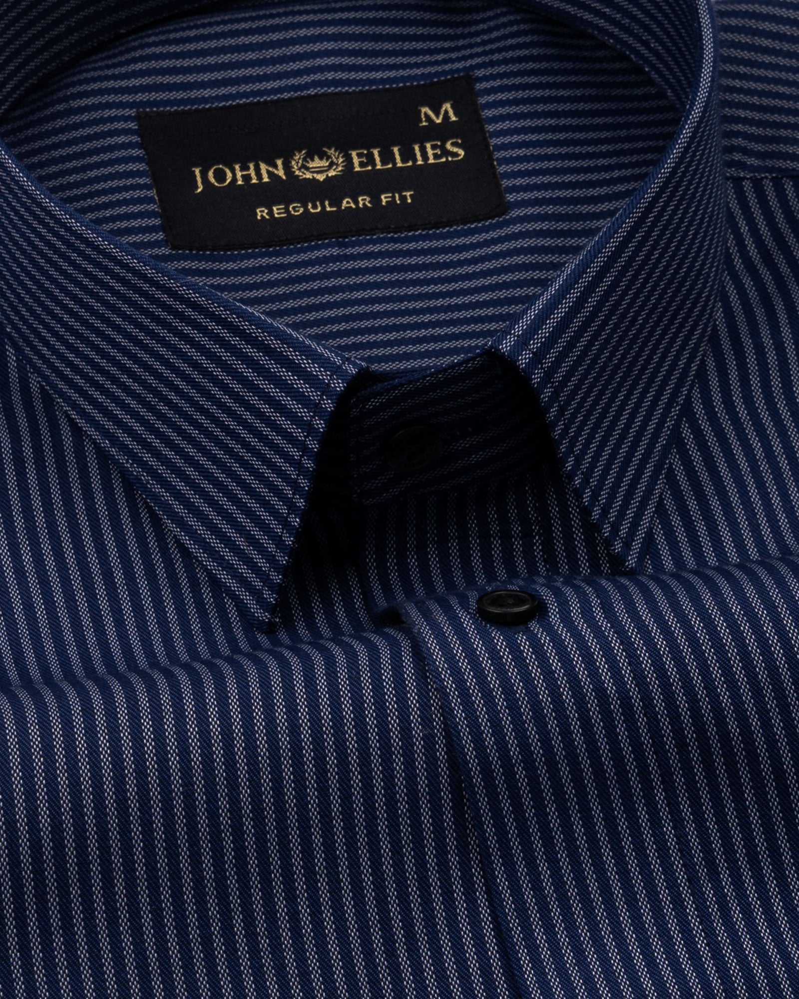 Marquis Blue Stripes Cotton Shirt - John Ellies