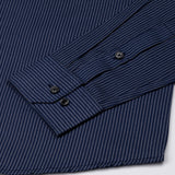 Marquis Blue Stripes Cotton Shirt - John Ellies