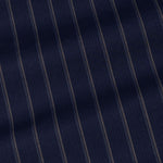 Marquis Navy Blue Stripes Cotton Shirt - John Ellies