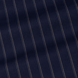 Marquis Navy Blue Stripes Cotton Shirt - John Ellies
