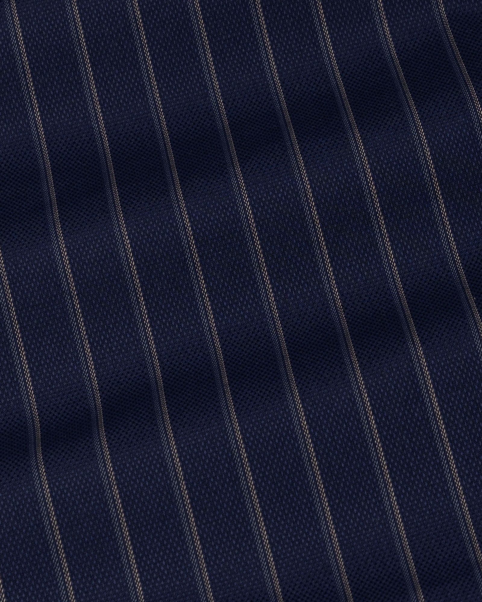 Marquis Navy Blue Stripes Cotton Shirt - John Ellies