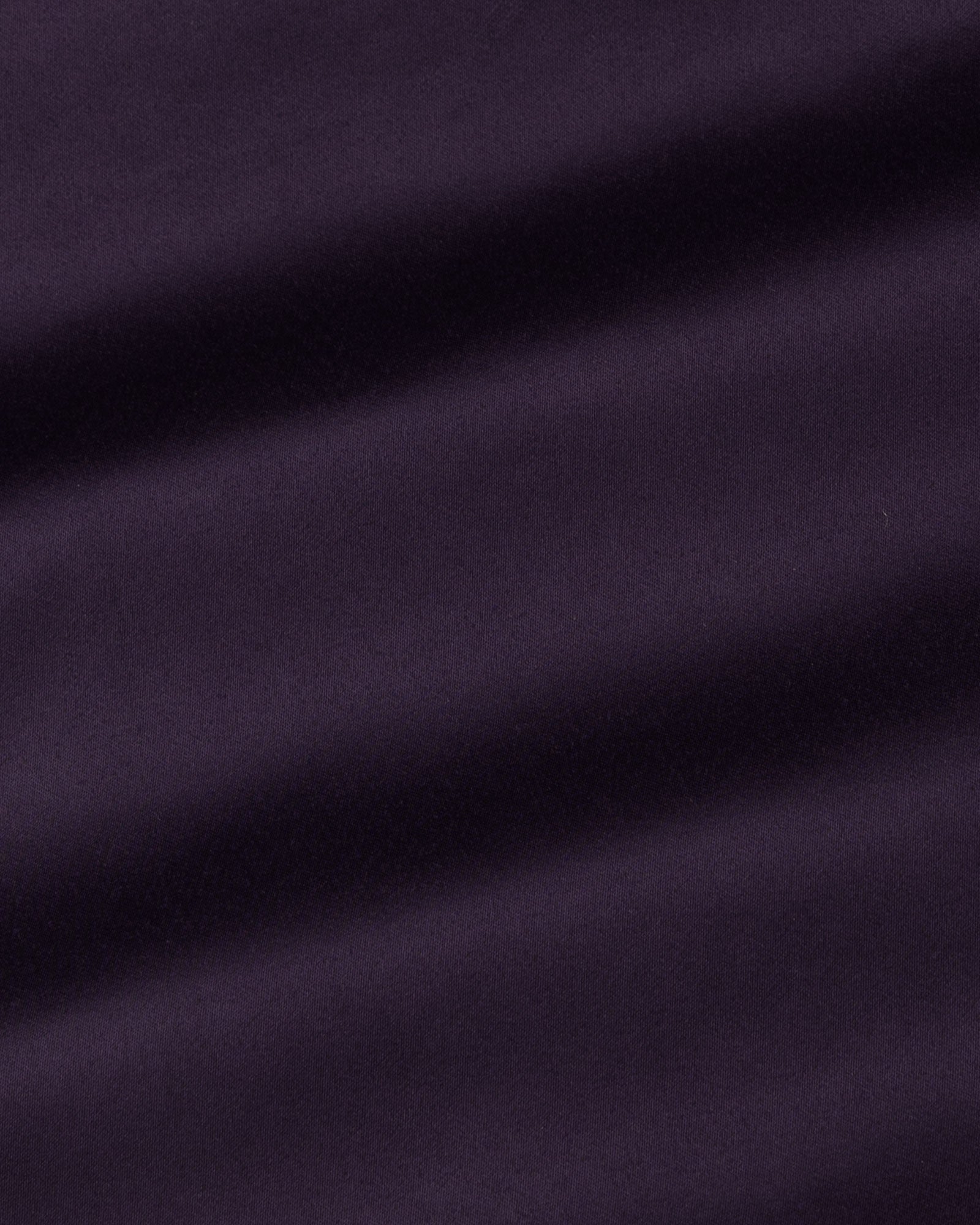 Ellwood Purple Plain Satin Shirt - John Ellies