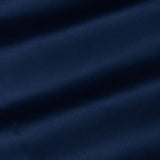 Ellwood Navy Blue Plain Satin Shirt - John Ellies