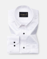 Ellwood White Plain Satin Shirt
