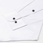 Ellwood White Plain Satin Shirt - John Ellies