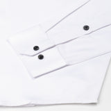 Ellwood White Plain Satin Shirt - John Ellies