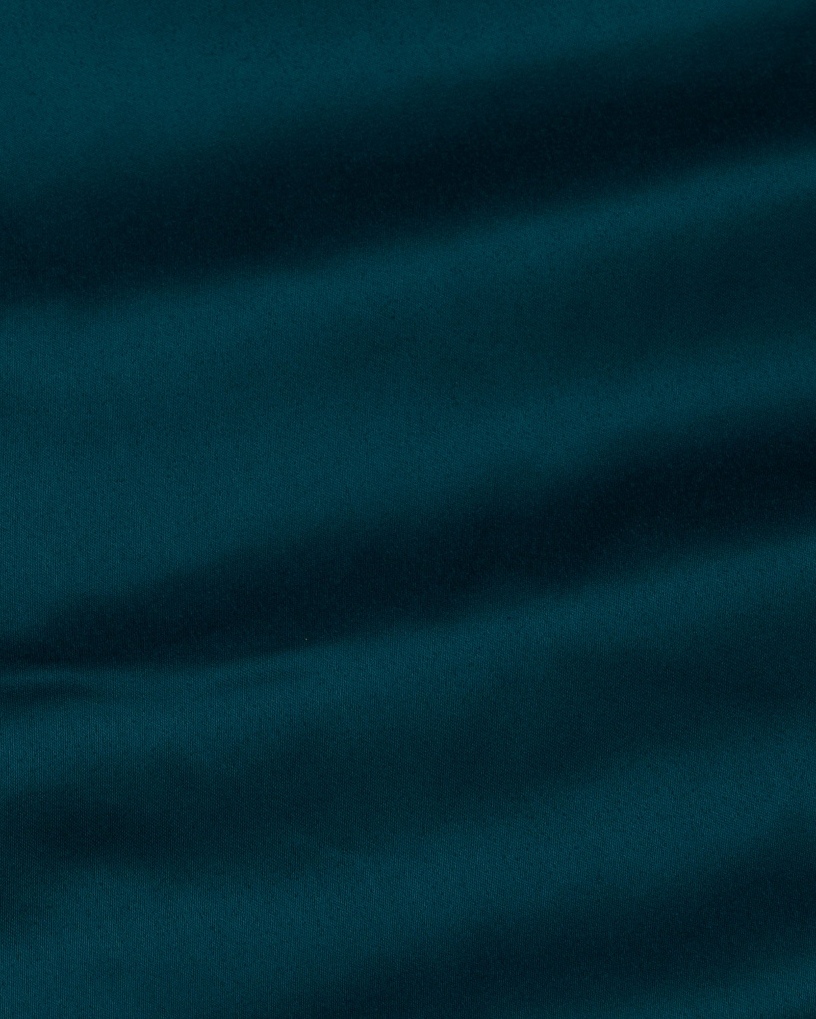 Ellwood Teal Plain Satin Shirt - John Ellies