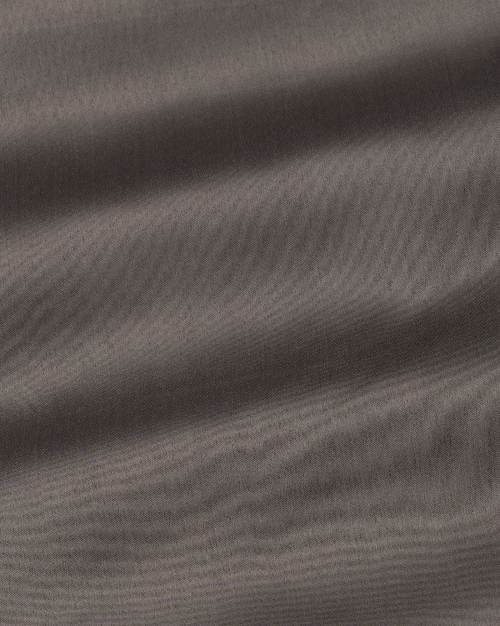 Ellwood Coffee Plain Satin Shirt - John Ellies