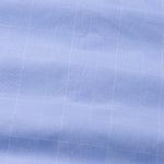 Zephar Ice Blue Check Cotton Shirt - John Ellies