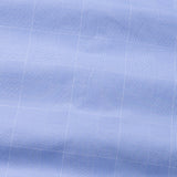 Zephar Ice Blue Check Cotton Shirt - John Ellies