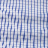 Zephar Silver Check Cotton Shirt - John Ellies