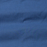 Zephar Blue Micro Check Cotton Shirt - John Ellies