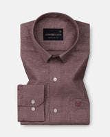 Harbor Brown Plain Premium Linen Shirt
