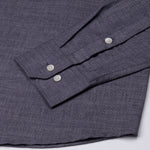 Harbor Grey Plain Premium Linen Shirt - John Ellies