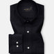 Harbor Black Plain Premium Linen Shirt - John Ellies