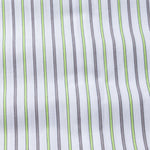 Breeze Green & Black Stripes Cotton Shirt - John Ellies