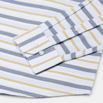 Breeze Grey Stripes Cotton Shirt - John Ellies