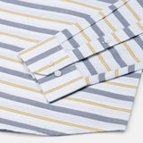 Breeze Grey Stripes Cotton Shirt - John Ellies