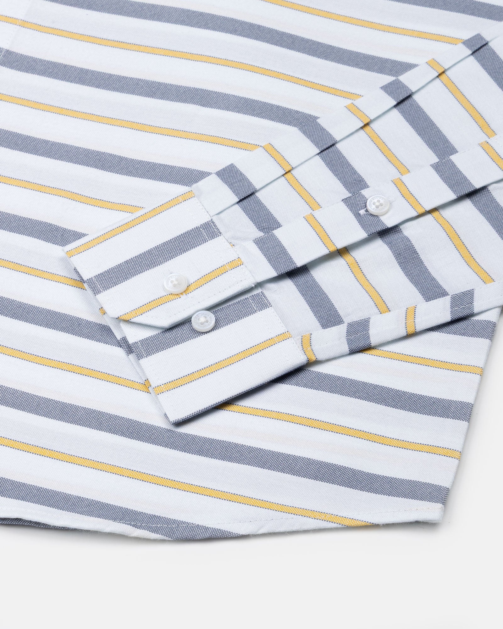 Breeze Grey Stripes Cotton Shirt - John Ellies