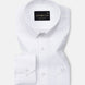 Paxrul White Plain Oxford Cotton Shirt - John Ellies