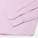 Paxrul Pink Plain Oxford Cotton Shirt - John Ellies