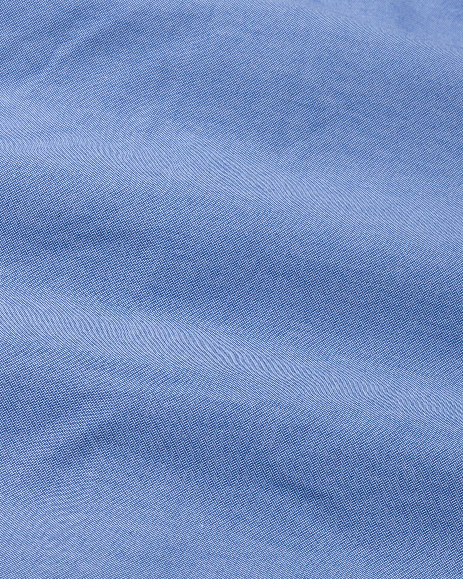 Paxrul Blue Plain Oxford Cotton Shirt - John Ellies