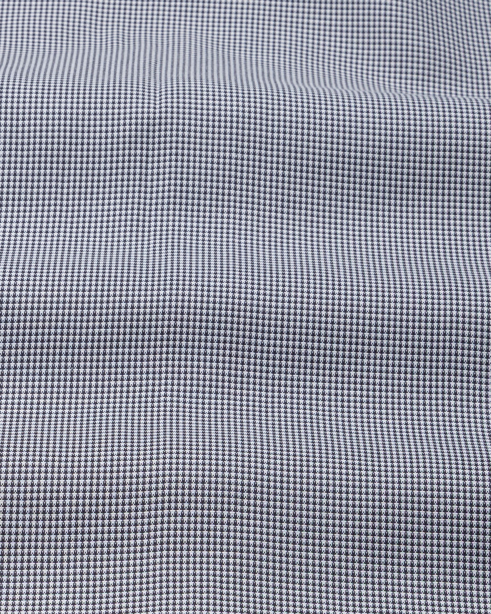 Haston Black Micro Check Oxford Cotton Shirt - John Ellies