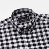 Everard Black Check Linen Shirt