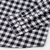 Everard Black Check Linen Shirt