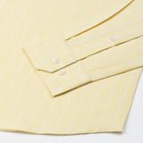 Gloris Yellow Stripes Oxford Cotton Shirt
