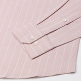 Gloris Peach Stripes Oxford Cotton Shirt