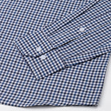Topez Blue Check Button Down Cotton Shirt