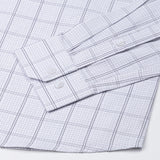 Cento Silver Check Cotton Shirt