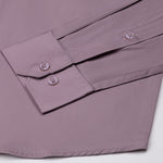 Dezore Magenta Plain Button Down Cotton Shirt - John Ellies