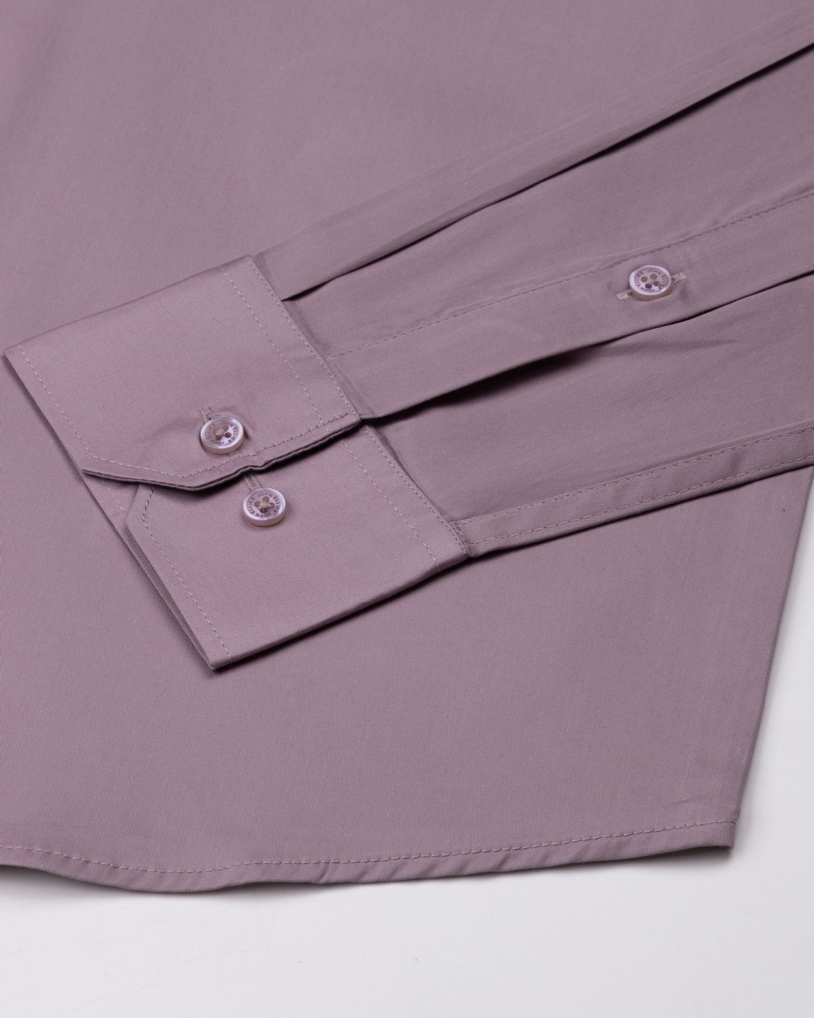 Dezore Magenta Plain Button Down Cotton Shirt - John Ellies