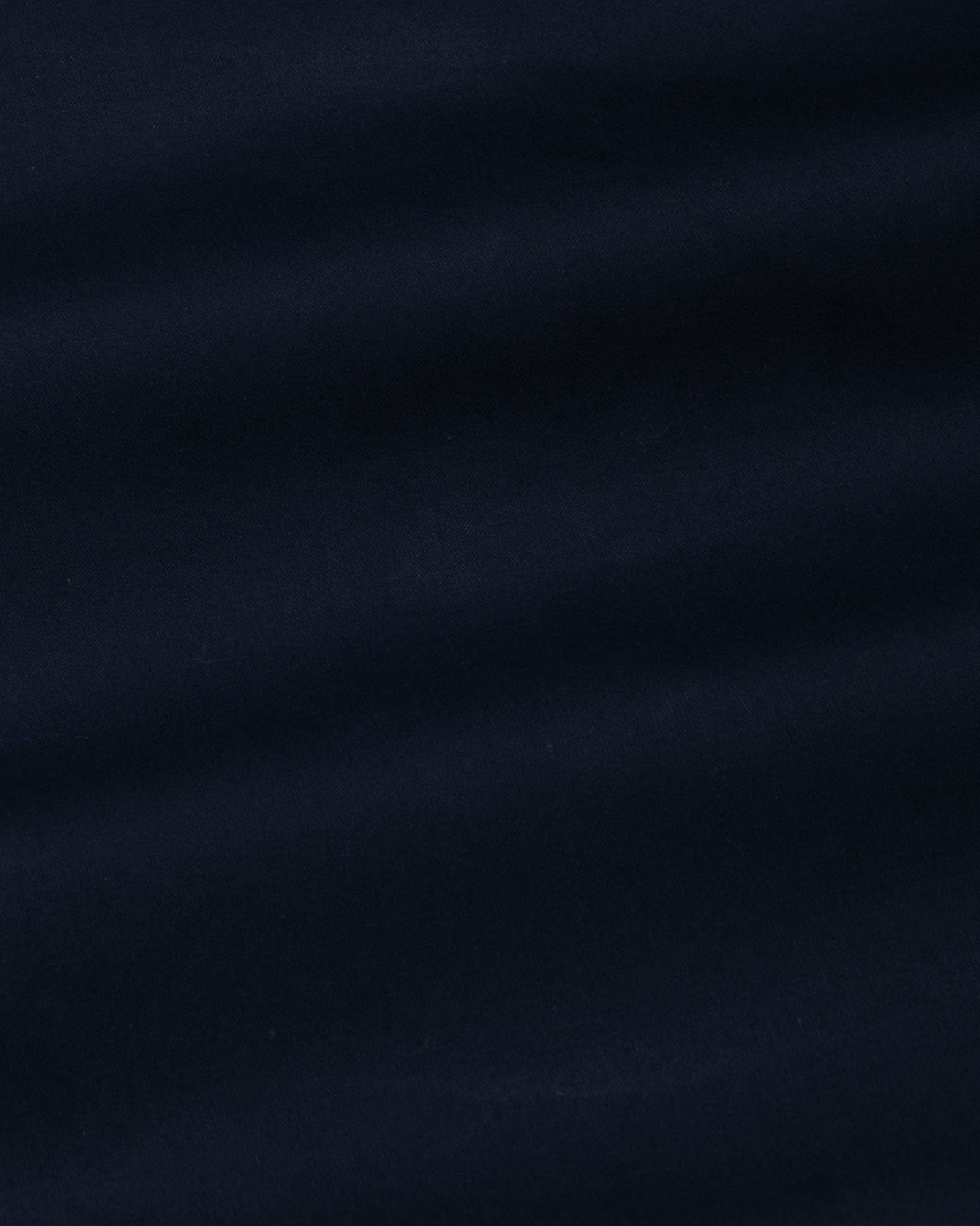 Dezore Navy Blue Plain Button Down Cotton Shirt - John Ellies
