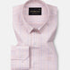 Pralog Peach Check Cotton Shirt - John Ellies