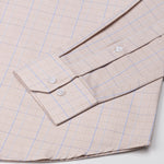 Pralog Orange Check Cotton Shirt - John Ellies