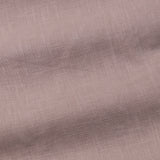 Dastiny Brown Plain Mandarin Luxurious Linen Shirt - John Ellies