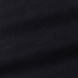 Dastiny Black Plain Mandarin Luxurious Linen Shirt - John Ellies