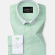 Radius Lime Check White Cuff Collar Oxford Shirt - John Ellies
