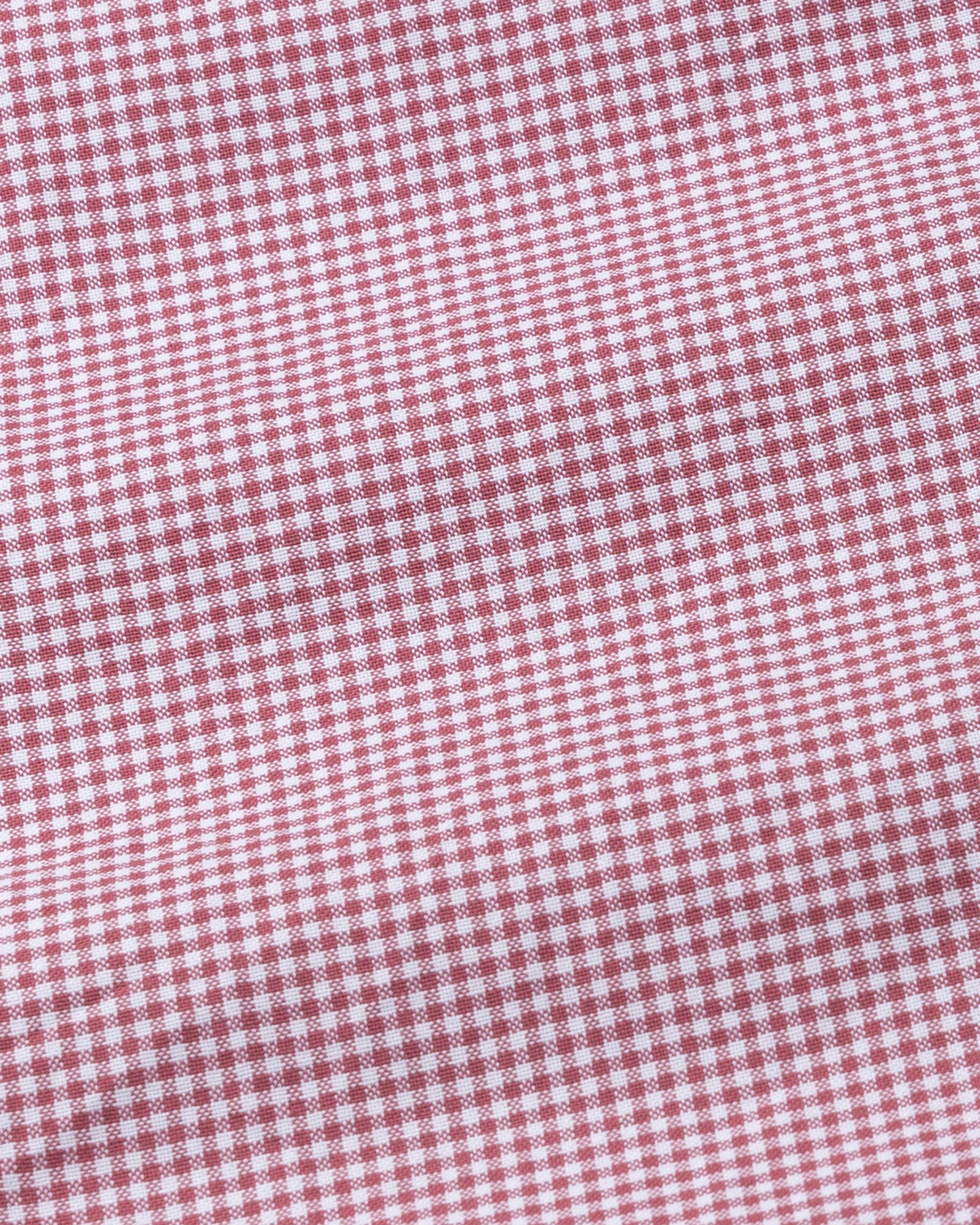Radius Red Check White Cuff Collar Oxford Shirt - John Ellies