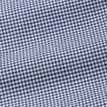 Radius Navy Blue Check White Cuff Collar Oxford Shirt - John Ellies